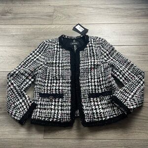 Blazer multicolor tweed‎ size 36 NWT